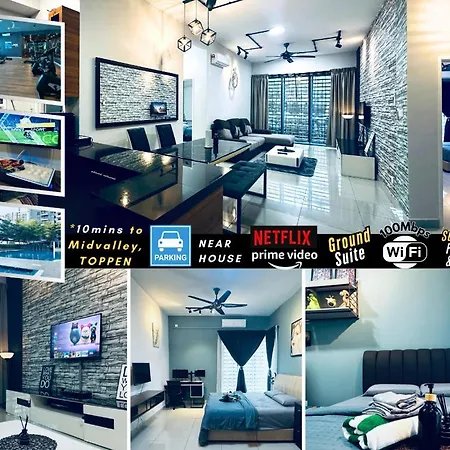 Johor Big & Cozy Home, Easy Parking, 2Rooms, Fast Wifi Johor Bahru Exterior photo